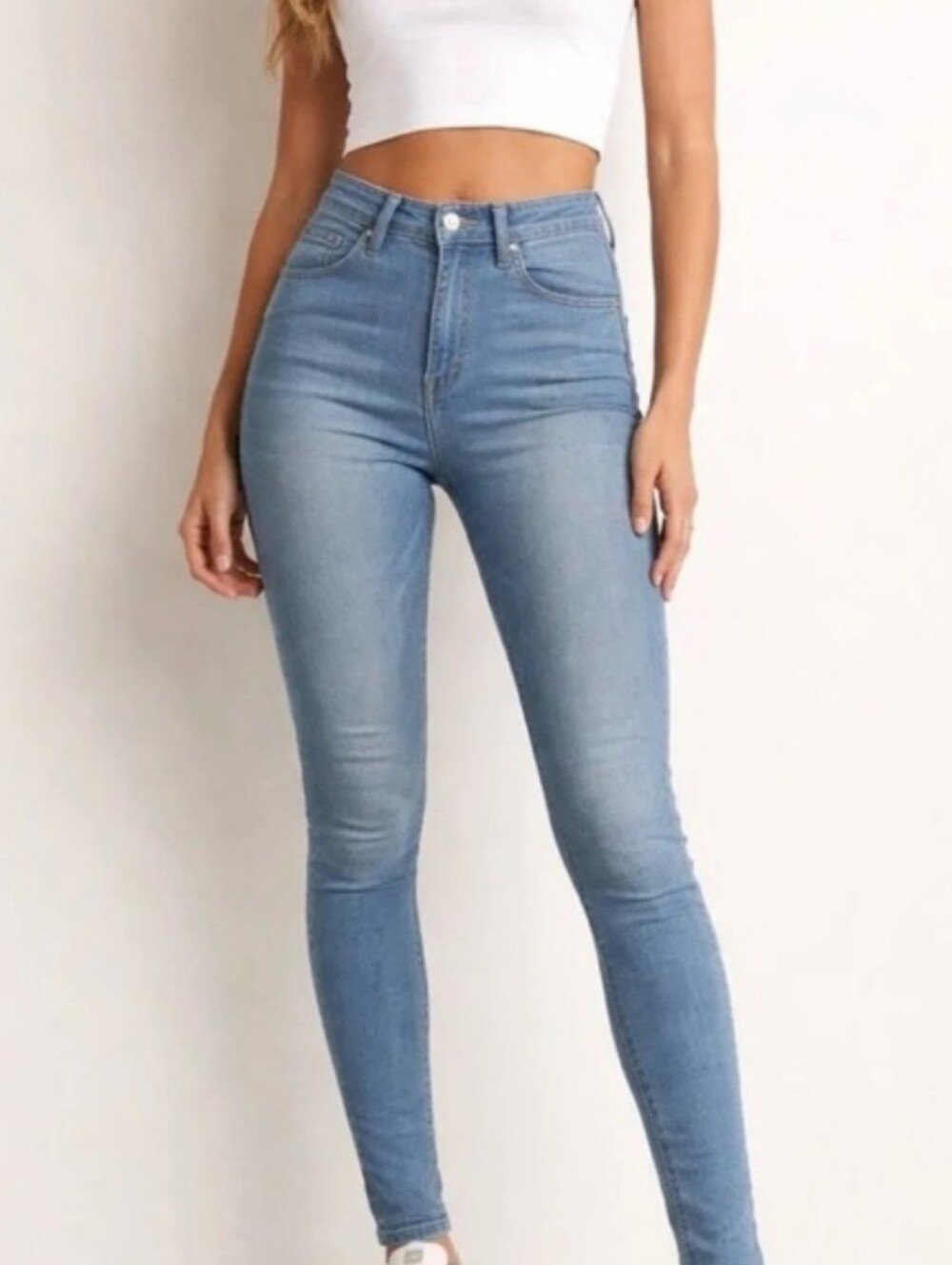 Abercrombie and Fitch High Rise Super Skinny Jeans 25 NWT